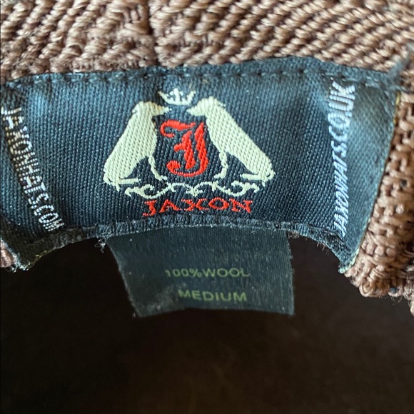 Vintage Jaxon Wool Hat with Black and Brown Accents - Picture 2 of 6